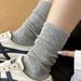 Chic Diamond Knit Mesh Crew Socks – Breathable Cotton & Seamless Design – Elegant Solid Colors – Stackable & Versatile – Fall Fashion Essential_voghion.com