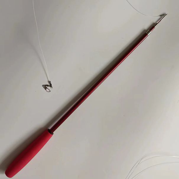 New Three-Section Extended Thickened Telescopic Teaser Wand Pet Supplies Cat Dog Toys_voghion.com