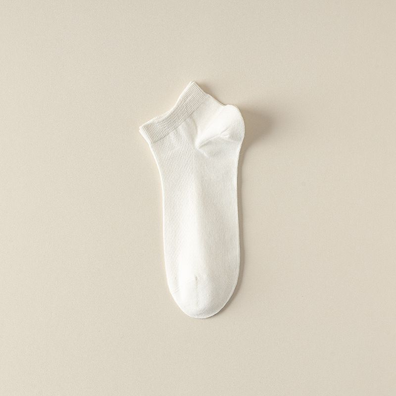 2025e Men's Ultra-Thin Mesh Boat Cotton Sweat-Absorbing, Breathable, Odor-Resistant, Short Socks, Spring And Summer_voghion.com