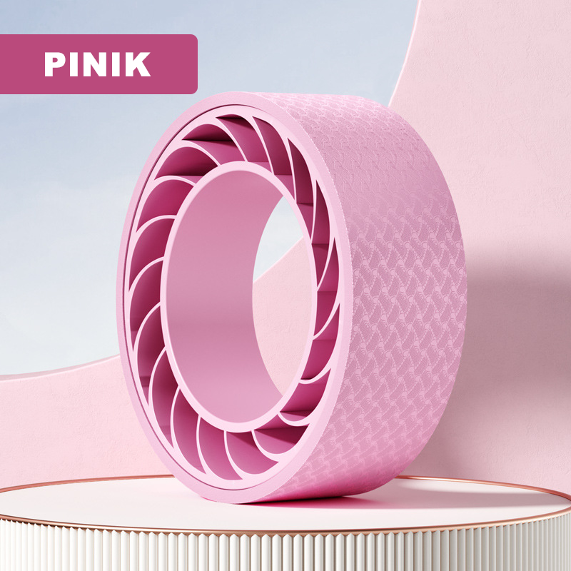 Indoor Pilates Schönheit Zurück Untere Taille Anfänger Yoga Rad Hilfs Fitness Zurück Biegen Artefakt Roller Ring Home Pilates_voghion.com