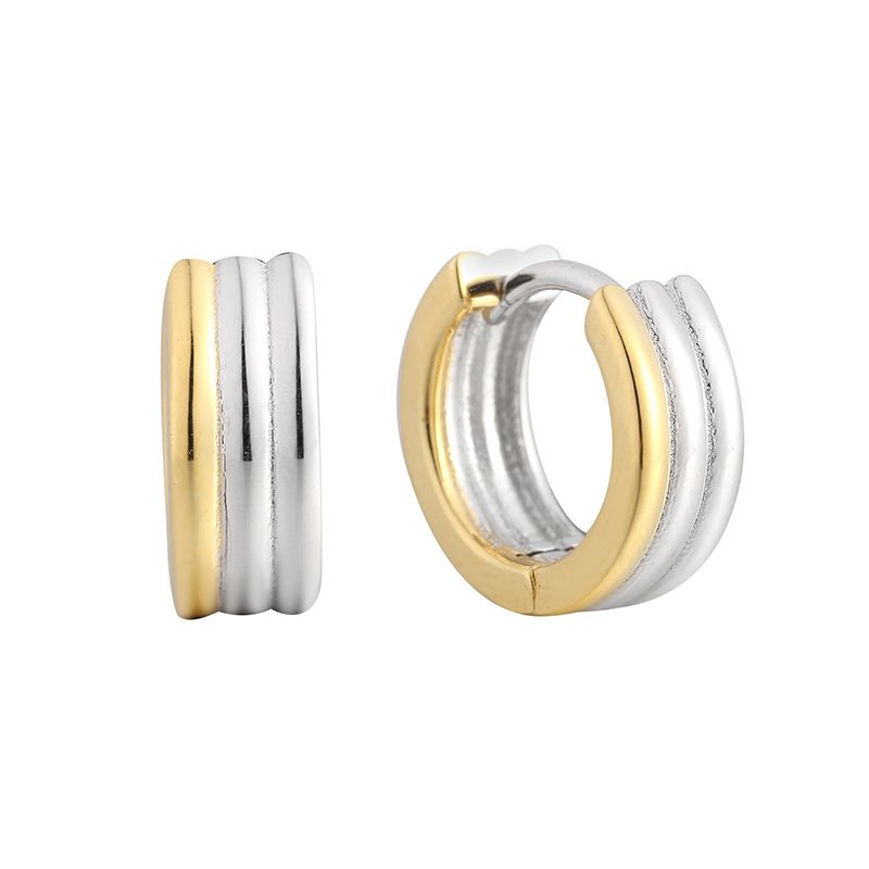 Moodne isiksus Ebaregulaarsed kõrvarõngad Retrokõrvarõngad Prantsuse stiilis C kujuga pisararõngas õõnsad kõrvarõngad virsiku südamega kõrvarõngad_voghion.com