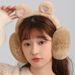 Korean Version Plush Warm Foldable Winter Protection Student Warmer Cute Anti-Freeze Cycling Ear Muffs_voghion.com