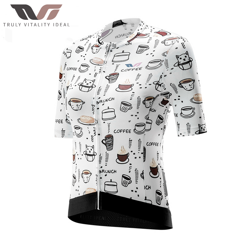 Maillot de cyclisme respirant à manches courtes pour femme ROCKBROS TVI avec 3 poches_voghion.com