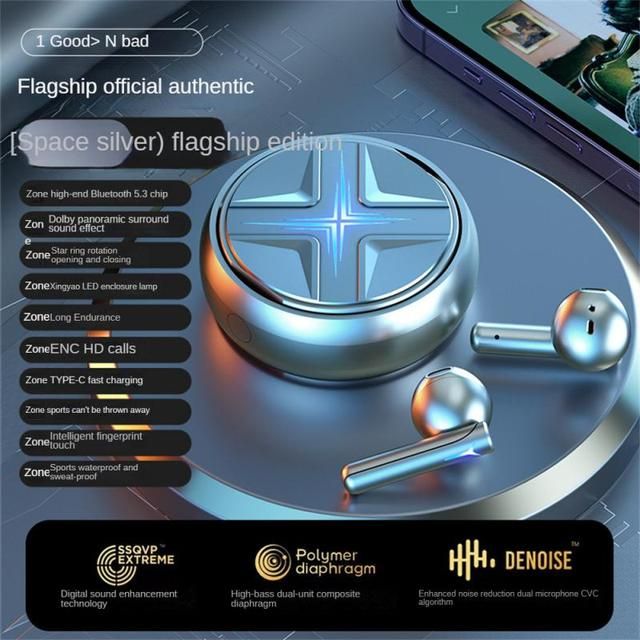 TWS SP31 Auricolari Bluetooth 5.3 Cuffie senza fili Cuffie da gioco con controllo touch HIFI Stereo Riduzione del rumore del suono con microfono_voghion.com