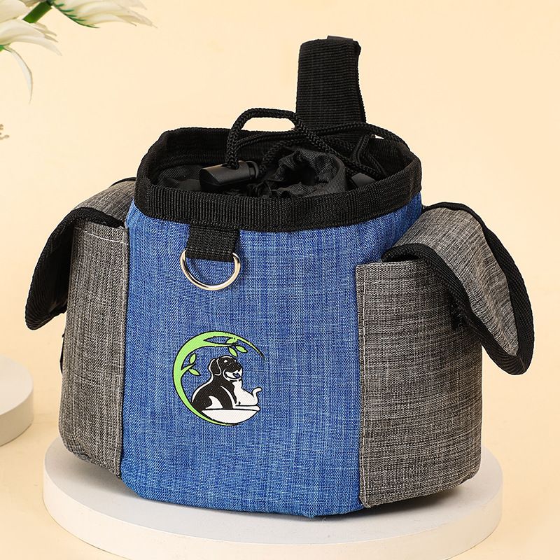 Τσάντα εκπαίδευσης κατοικίδιων Επαγγελματική τσάντα μέσης εκπαίδευσης σκύλων Εξωτερική τσάντα για βόλτα και προμήθειες εκπαίδευσης για σκύλους Τσάντα τροφής για σκύλους Φορητή τσάντα σνακ για σκύλους_voghion.com