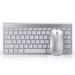 Wireless 2.4G And Set Mini Chocolate Scissor Feet Silent Keyboard Mouse_voghion.com