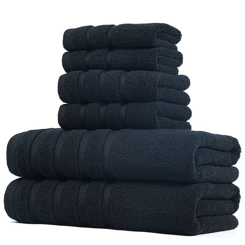 Premium Bath Towels Set, 100% Cotton, Lightweight And Highly Absorbent Quick Drying Towels, Perfect For Daily Use 6PC_voghion.com