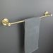 Gebürstetes Gold runder Handtuchhalter aus 304 Edelstahl Badezimmer Kleiderhaken Toilettenpapierhalter Toilettenbürste Anzug_voghion.com