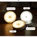 Solar Power Motion Sensor LED Night Lights USB Rechargeable Energy Saving Smart Sensor LED Night Lamp Closet Magnetic Lamp_voghion.com
