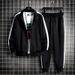 Men's Clothing Sports suit men 2024 spring new urban fashion youth trend cardigan sports suit men_voghion.com