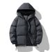 Winter Jacket M, Hooded Puffer Couple's Thicked Coat, Loose Casual Cotton Padded Jacket, Warm Yurong Outerwear For_voghion.com