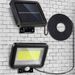 100 W COB + 56 LED Solar-Wandleuchte mit Bewegungsmelder – Abnehmbare Sicherheitsleuchte für den Außenbereich für Garten, Garage und Gehwege (wasserdichte Weitwinkelbeleuchtung)_voghion.com