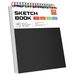 Professional 9x12 Inch Sketch Book - 200 Pages Blank Drawing Paper, Spiral Bound, Tear-Out Sheets For Artists, Students & Hobbyists_voghion.com
