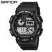 Digital Sports Watch With Multifunction, Waterproof, Night Light, Stopwatch, Alarm, And Durable Resin Strap Waterproof Luminous Watch_voghion.com