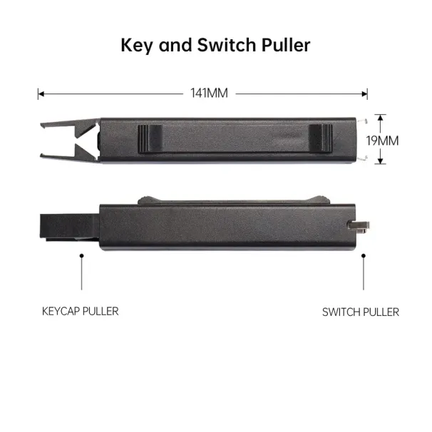 2 In 1 Key Switch Keycap Puller For Mechanical Gaming Switches DIY Cleaning Tool Keyboard Caps_voghion.com