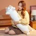 Plüssjáték Kreatív Macska Hosszú Párna, Díszpárna, Lábszorító, Nyugtató Alvás, Levehető és Mosható Ruhababa_voghion.com