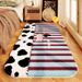 Maillard-Inspired Plush Bedside Rug – Ultra-Soft Kids & Nursery Runner With Non-Slip Backing (Custom Sizes, Machine Washable, Animal Prints)_voghion.com