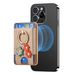 TechGlobe Holder Creative 3D Flower Ring Insert Card Back Sticker Magnetic Phone Case N52 Strong Magnet_voghion.com
