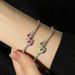 Hot Selling Women's INS Niche Design Versatile Snake Bracelet For Women High-end Exquisite Adjustable With Inlaid_voghion.com
