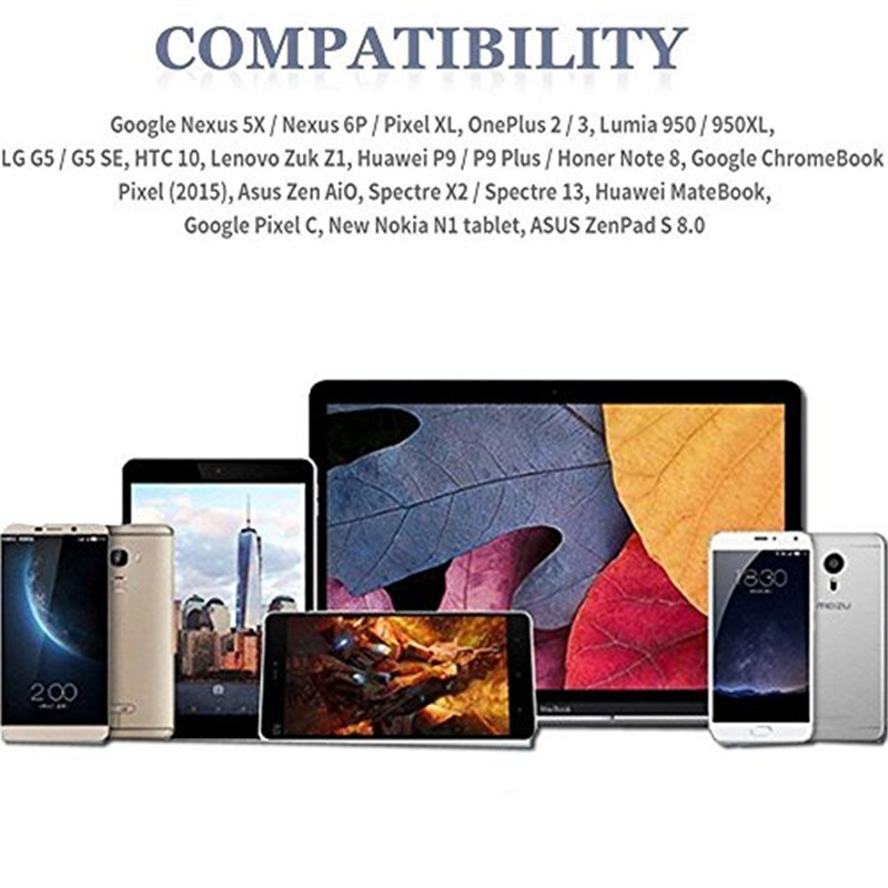 Quick Charge USB Type C Cable ForHuawei P20 P30 Pro Quick Charge 3.0 Mobile Phone Data Cable 3.0A Quick Charge      able    able A_voghion.com