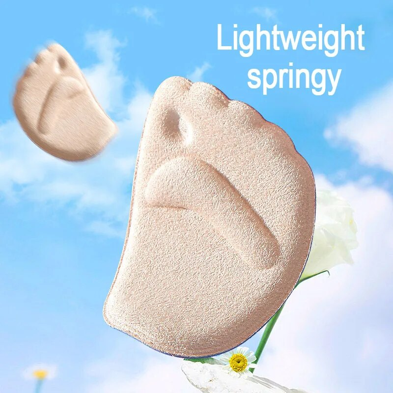 Women High Heel Forefoot for Massaging Toe Pad Shoes Insert Half Insoles Plantar Fasciitis Pain Relief Comfortable Foot_voghion.com