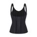 Sporta korsetes veste, lateksa, spīdīga, 25 cm tērauda kaula, maza plecu siksna, formējoša augšdaļa, jostasvietas ierobežojoša, sporta korsete_voghion.com