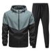 Herren Casual Sportswear Set – Trendy Kapuzenjacke & Jogginghose (2 Farben, S-3XL) | Leichtes Polyester für Straße & Fitnessstudio_voghion.com