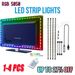 1-4× TV Backlight LED Strip Lights USB RGB 5050 Lighting Strips + Remote Control_voghion.com