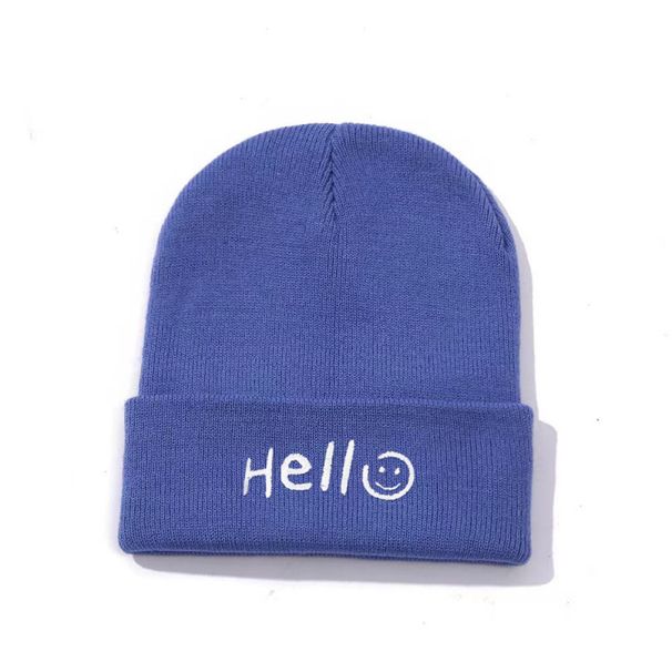Peripheral Hats Wool Knitted Hats Cold Proof Warm Hats Men And Women Letters Autumn And Winter_voghion.com