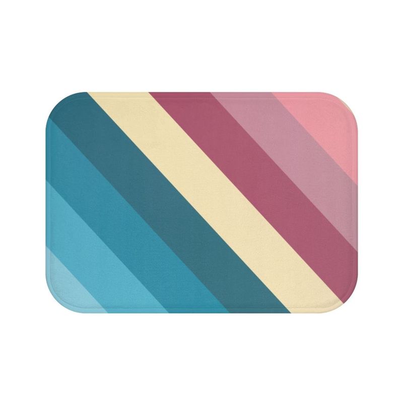 Striped Bath Mat Home Accents Dropshipping Products_voghion.com