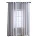 Tende in voile - Pannelli trasparenti moderni per finestre per soggiorno, camera da letto e ufficio (diverse misure, design ad anello, tessuto in poliestere)_voghion.com