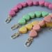 Fashion Colorful Handmade Contrast Rubber Resin Bag Handheld Heart Candy Color Chain_voghion.com