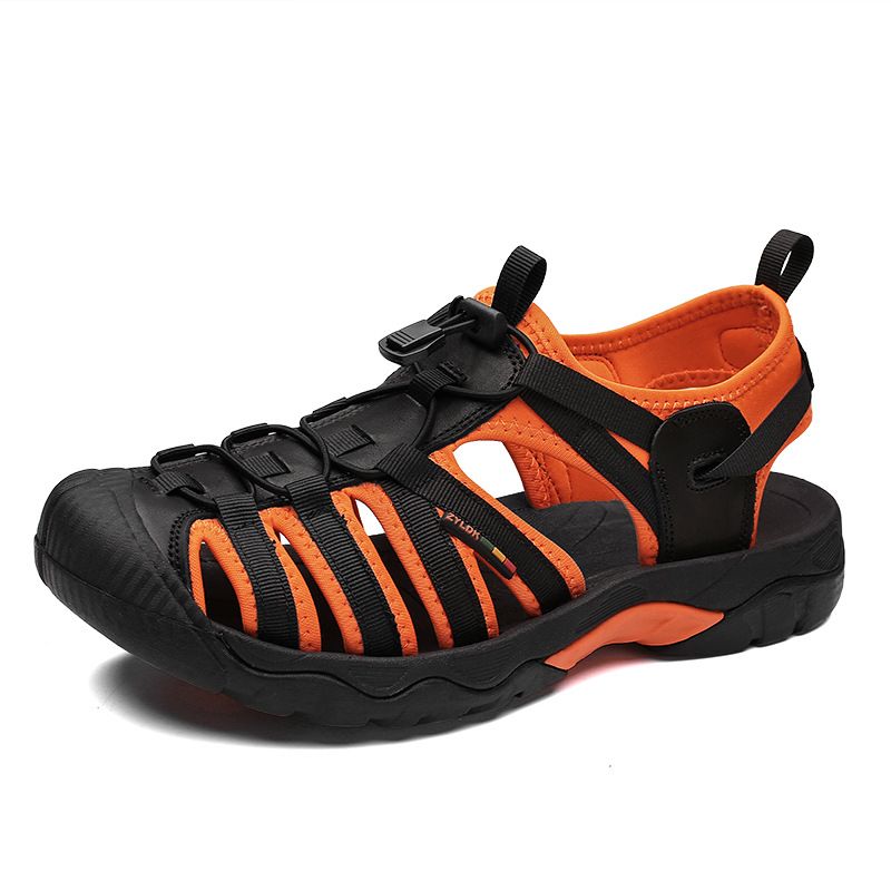 Unbeatable Quality 2025 Summer New Sandals Large Beach Outdoor Leisure Sports Men's Trendy Shoes Versatile Travel_voghion.com