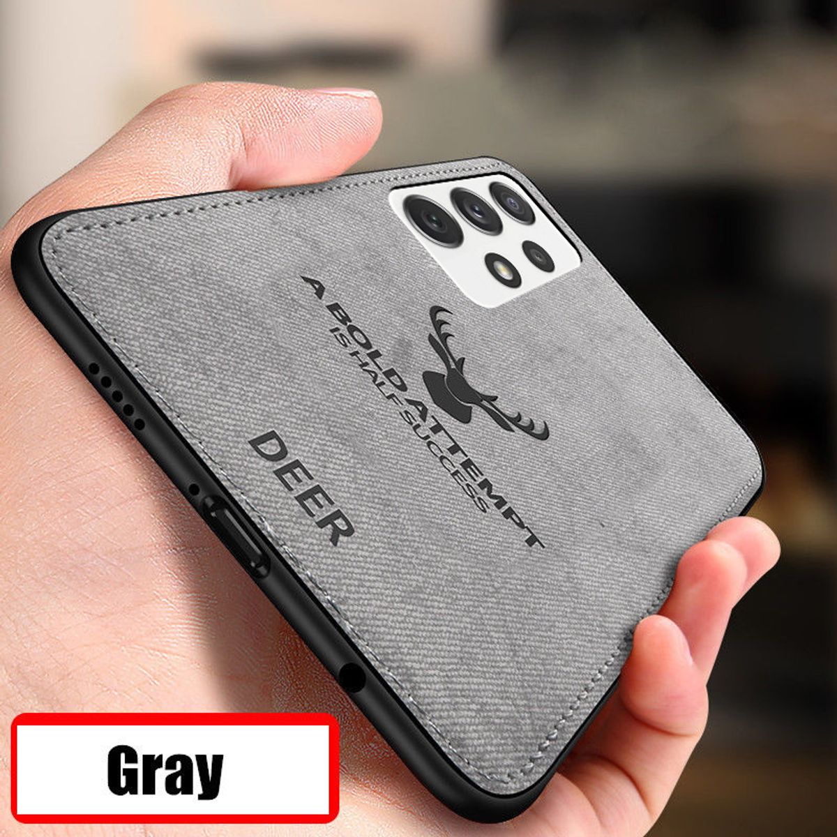 Luxus Stoff Stoff Hülle für Samsung Galaxy S22 S21 S20 FE S10 S9 S8 Plus Note 20 Ultra 10 Pro A51A52 A71 4G A32 A72 Cov_voghion.com