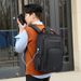 Handheld dual-purpose computer backpack, business waterproof, charging, commuting reflective, large capacity, travel men_voghion.com