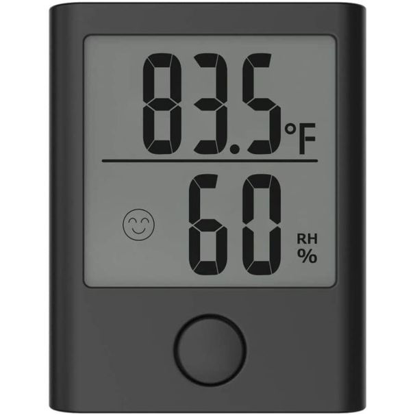 Digital Gauge Humidity HygroThermometer Mini Monitor_voghion.com