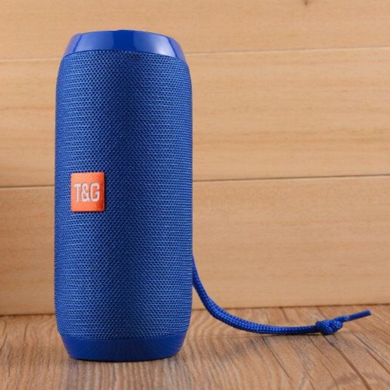 TG117 Portable Bluetooth Speaker With Bass Boost - Mini Karaoke Speaker With TF Card & Wireless Mic For Outdoor Use_voghion.com