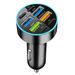 Car Chargers Super Fast Charge PD+QC3.0 Alloy Digital Display Multi Function 66W_voghion.com
