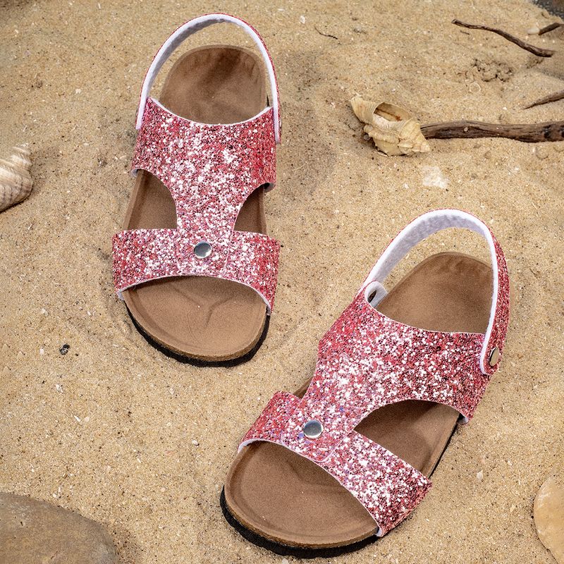 24 nuevas sandalias de verano con una sola palabra, suaves y brillantes, para niños_voghion.com