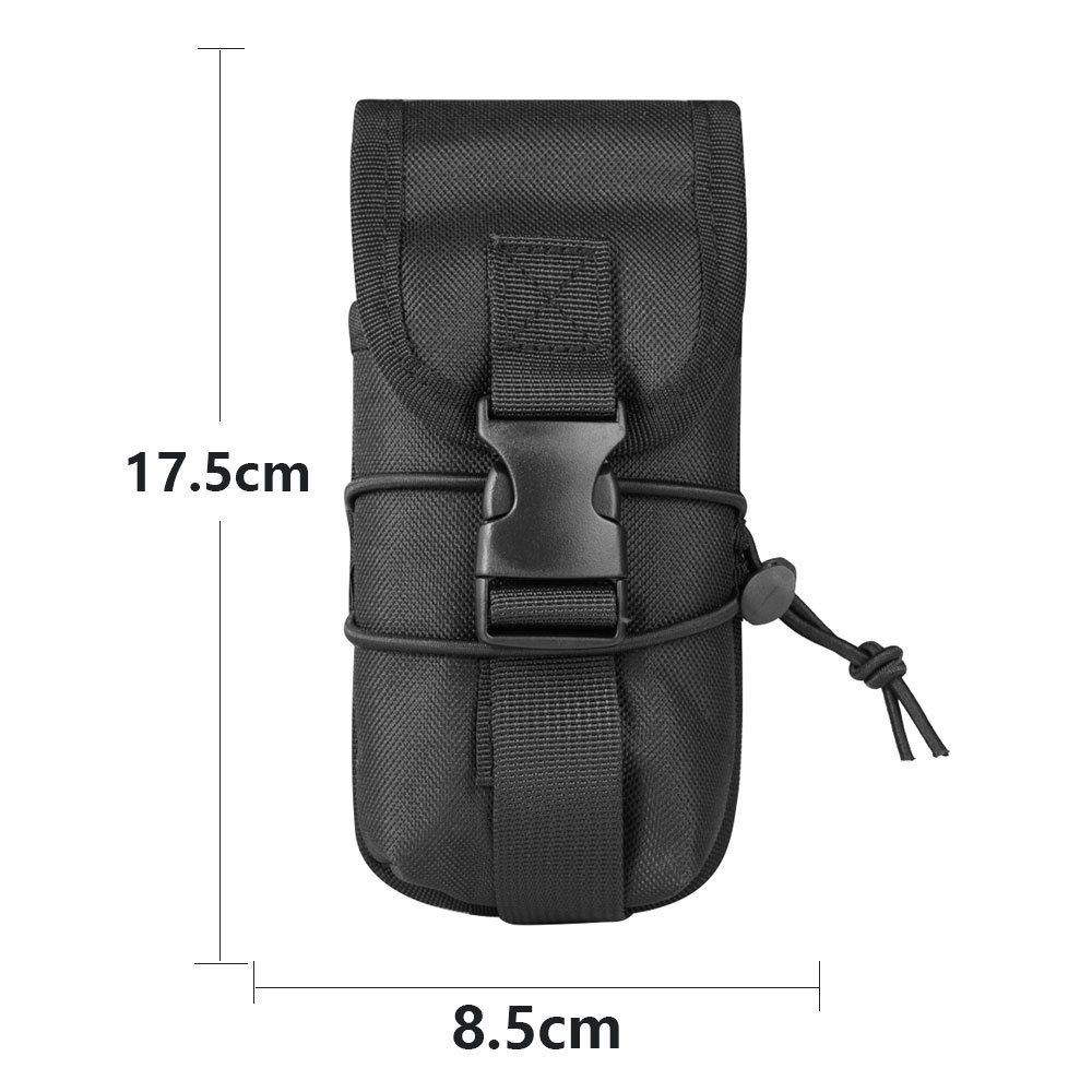 Funda de almacenamiento para silenciador táctico, antiderretimiento y con aislamiento térmico, linterna multifuncional_voghion.com