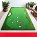 YZGOIF Appareil d'entraînement de golf en intérieur Putting Green Famille Extérieur Adapté_voghion.com
