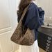Borsa a tracolla per studentesse in tela alla moda, grande capacità, con stampa leopardata, stile coreano per donna, borsa tote casual_voghion.com