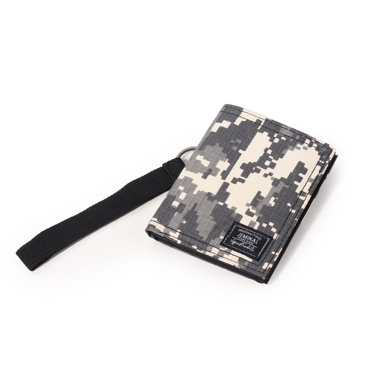 Marine Air Force Farbe Jamie Road Canvas Camouflage Student Herren Geldbörse Handgelenksschlaufe Schlüsselanhänger Sport Mode Geldklammer_voghion.com