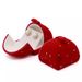 Doppelöffnung Roter Samt Sternenhimmel Antrag Ringbox Ohrringbox Halskettenbox Hochzeit Drei Goldbox Perlengeschenk Leere Box_voghion.com