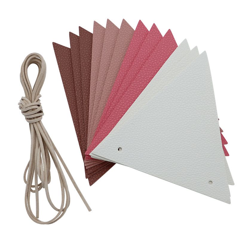 Outdoor Tent Hanging Birthday Indoor Decoration 3m Long Camping Triangle Colorful Flag_voghion.com