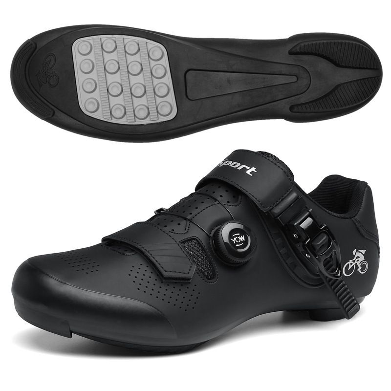 Zárható kerékpáros cipők Tavaszi és nyári zárható cipők Férfi és női országúti kerékpáros cipők Kemény talpú hegyi kerékpáros sportcipők_voghion.com