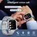 Dedizierte Smartwatch, Bluetooth-Anruf, intelligente Erinnerung, Blutdruck, Blutsauerstoff, wasserdicht, Schrittzähler, Uhr, Taschenlampe_voghion.com