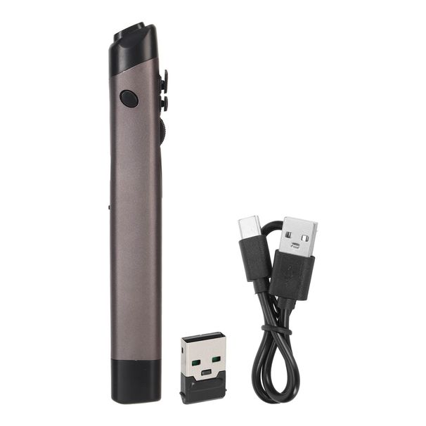 Mouse ottico tascabile wireless Bluetooth 2.4G con funzione stilo per laptop, tablet, smartphone N_voghion.com