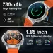 LIGE Smart Watch Men Flashlight BT Call Sport Fitness Health Monitor 730mAh Large Battery Smartwatch For Android XM IOS_voghion.com