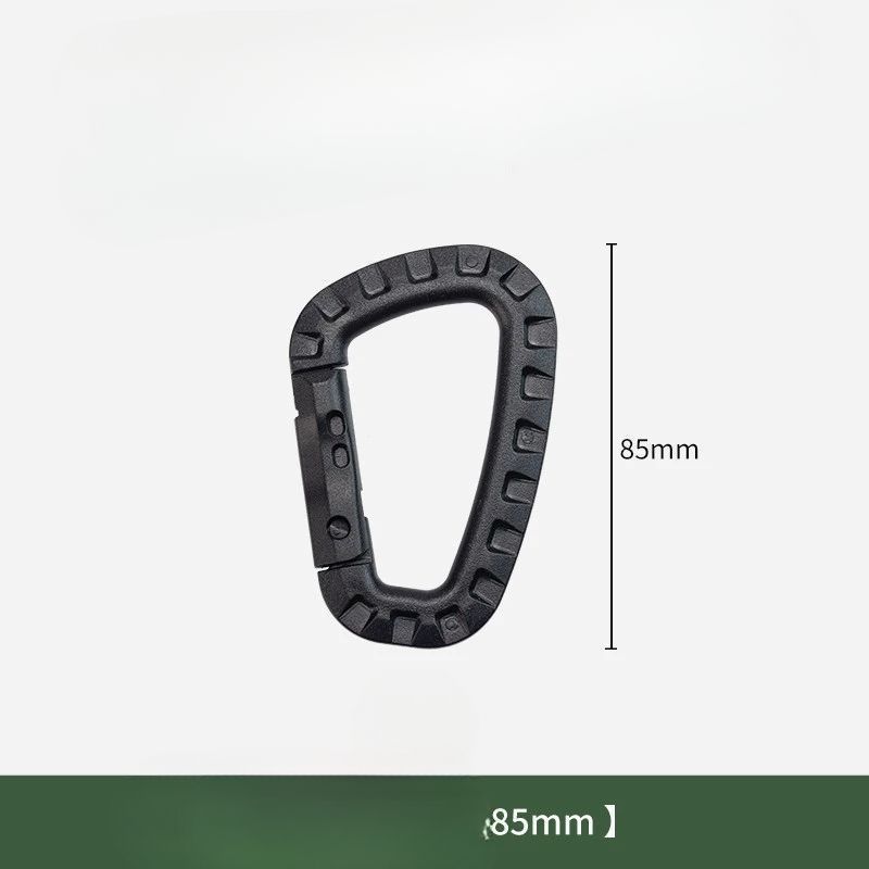 Carabiner Plastic Steel D Outdoor Backpack Special Hanging Tactical Water Cup Spring Buckle Large Keychain_voghion.com